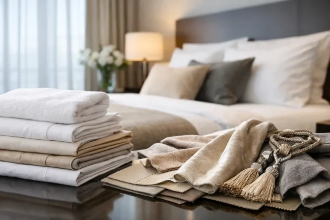Furnitor tekstilesh per hotele