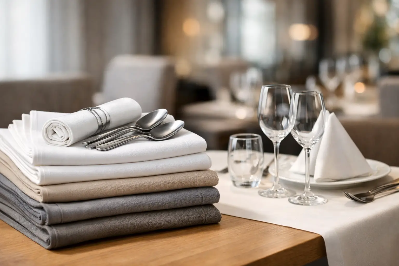 Furnizim tekstilesh për restorante me kontratë