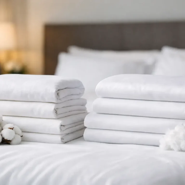 Pambuk vs mikrofiber për çarçafë hoteli