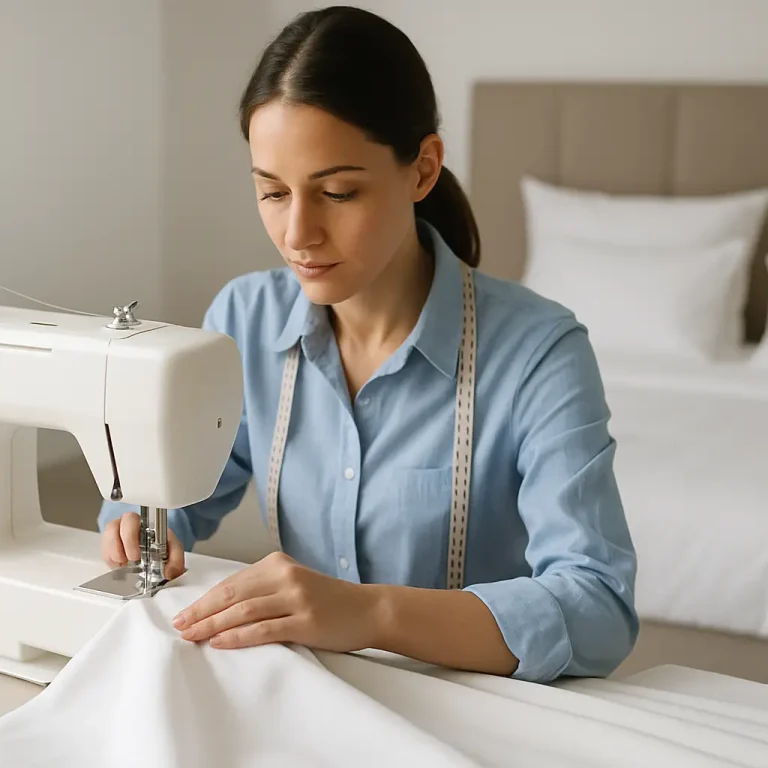 Qepje me porosi për tekstilet e hotelit