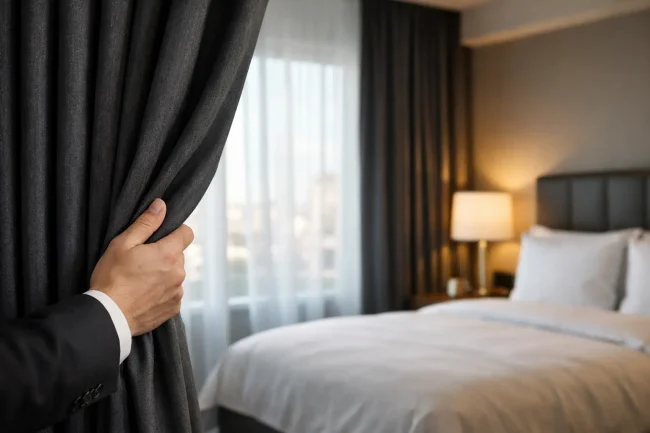 Si të bëni review për perde blackout hoteli