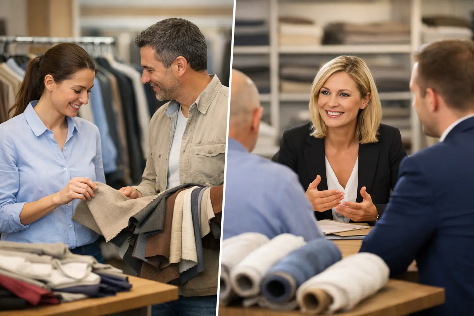 Blerje direkte apo distributor tekstilesh?