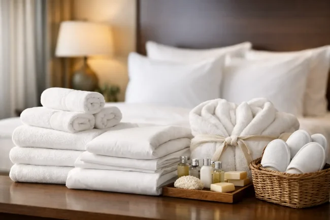 Import tekstilesh me shumicë për hotele