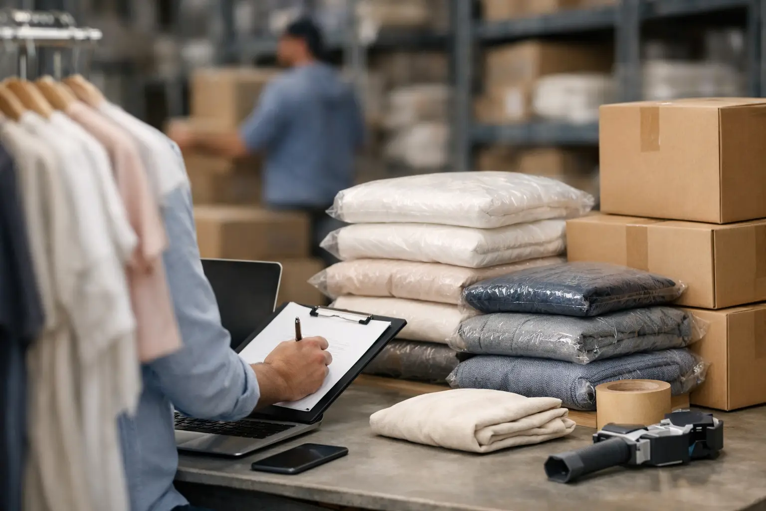 Si të menaxhoni porosi tekstilesh me shumicë