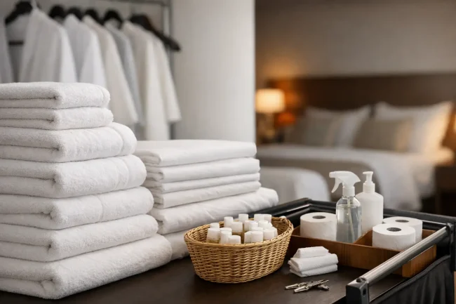 Si të organizoni furnizimin mujor të tekstileve hoteli