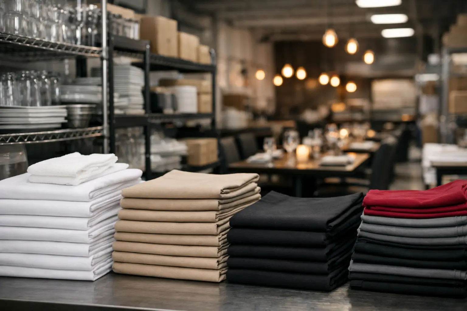 Sa stok tekstilesh mban një restorant në magazinë?