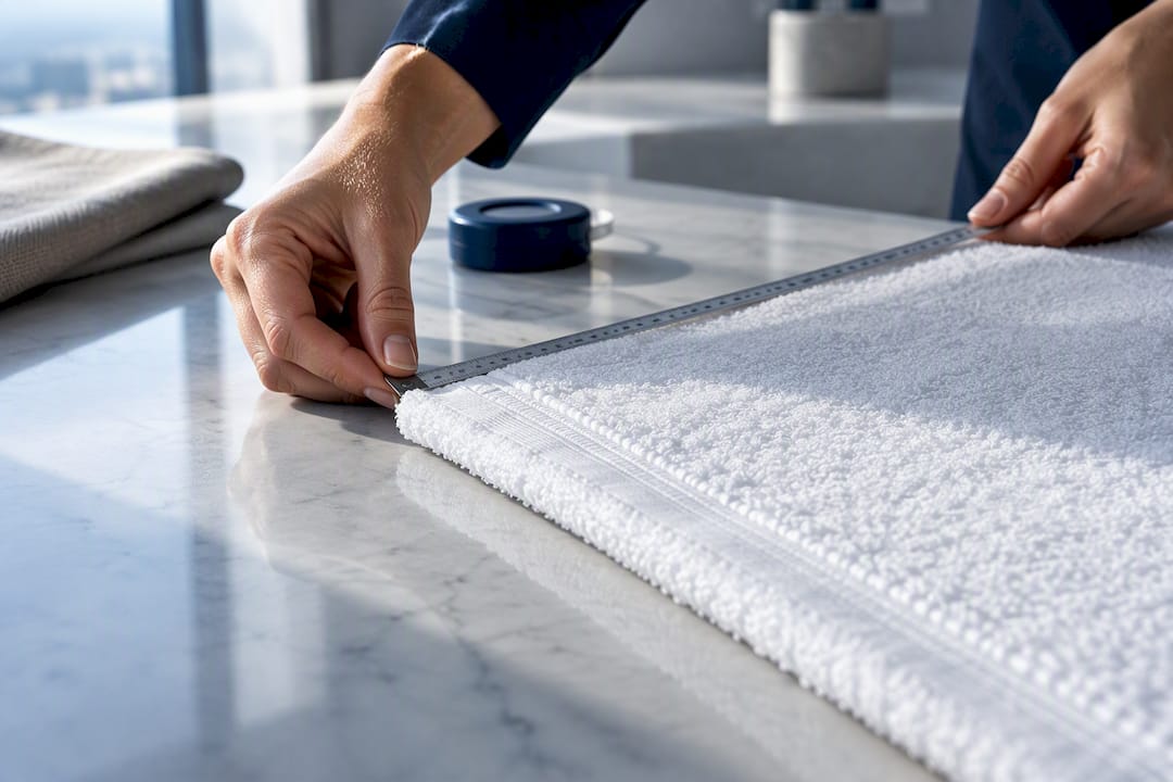70×140 cm Standard: 10 Point Hotel Towel Spec for Procurement