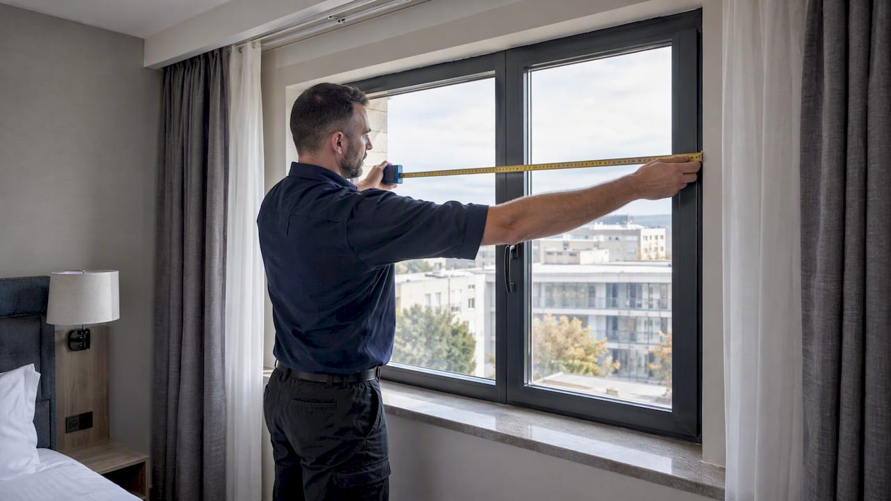Avoid Rework: Measure Hotel Curtains for Procurement (EN 13773)