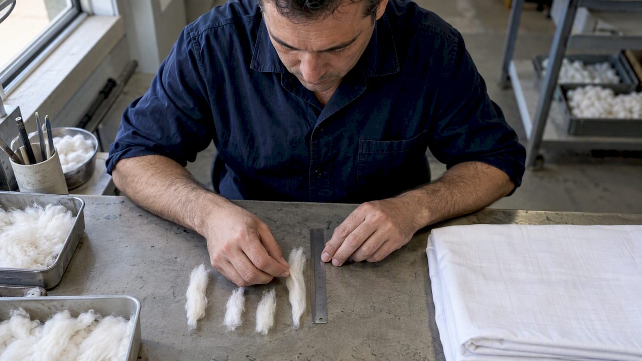 1.4 Inches Isn’t Proof: Verify Egyptian vs. Pima Cotton for Hotels